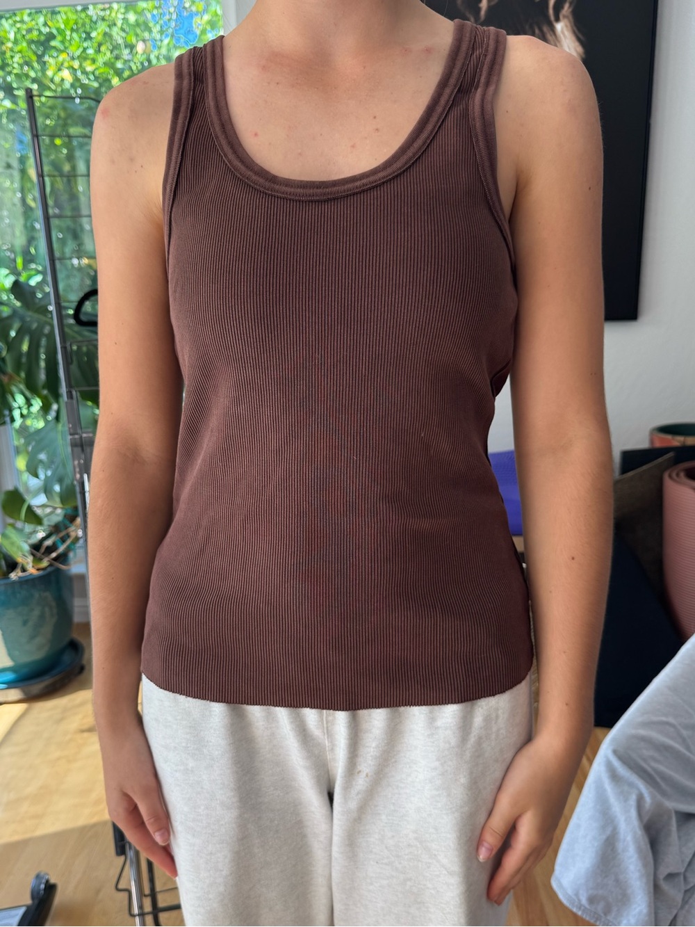 Aerie Tuck It In Tank - Brown